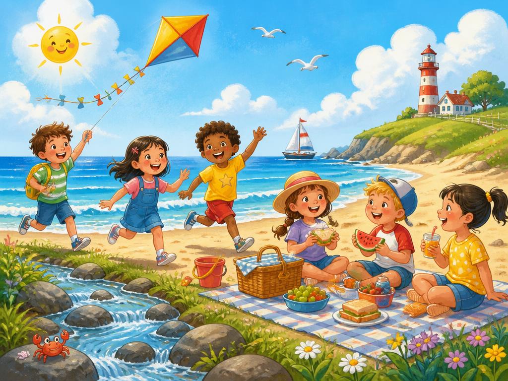 A Meal by the Sea