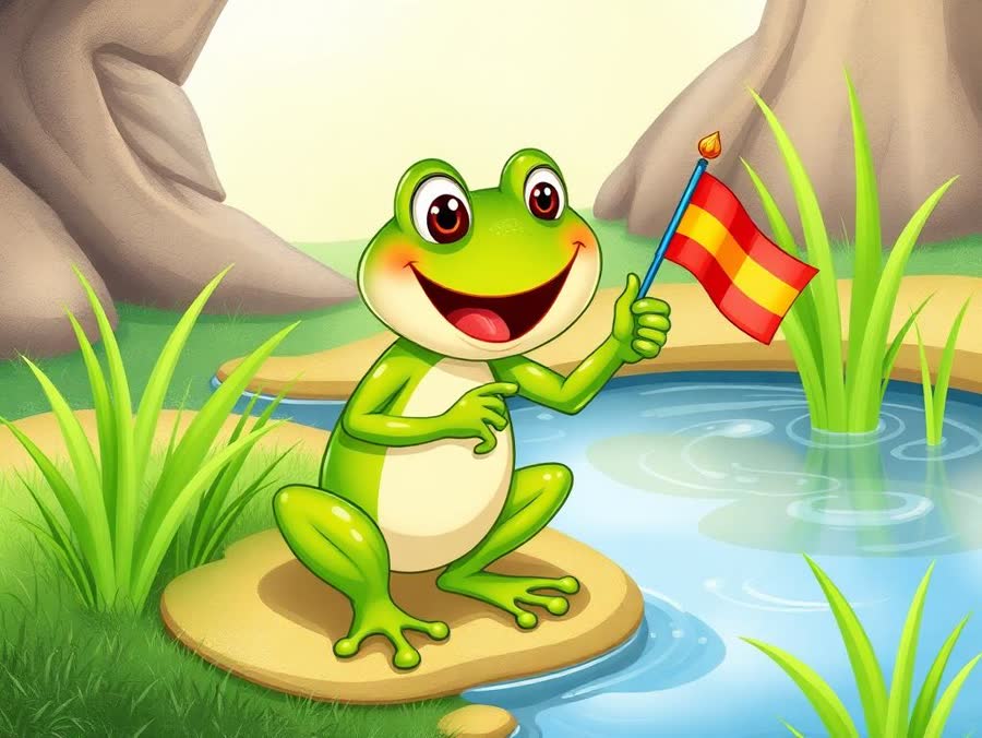 The Frog and the Flag